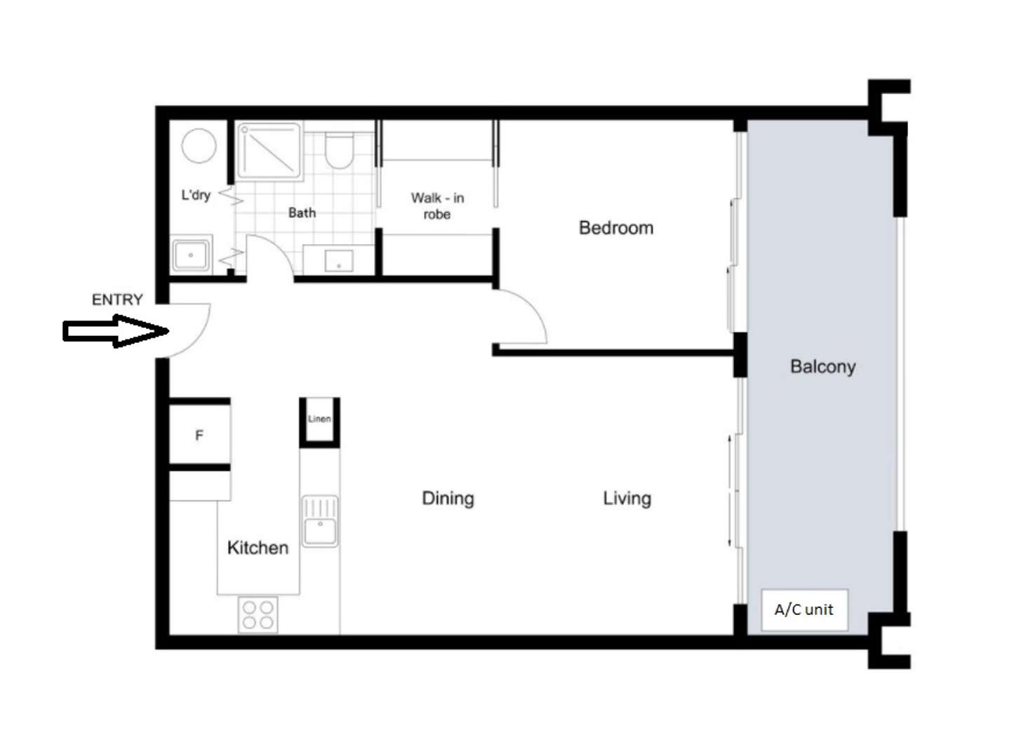 Floorplan of Homely apartment listing, 39/71 Giles Street, Kingston ACT 2604