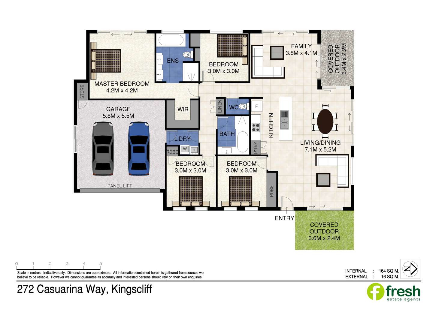 Floorplan of Homely house listing, 272 Casuarina Way, Kingscliff NSW 2487