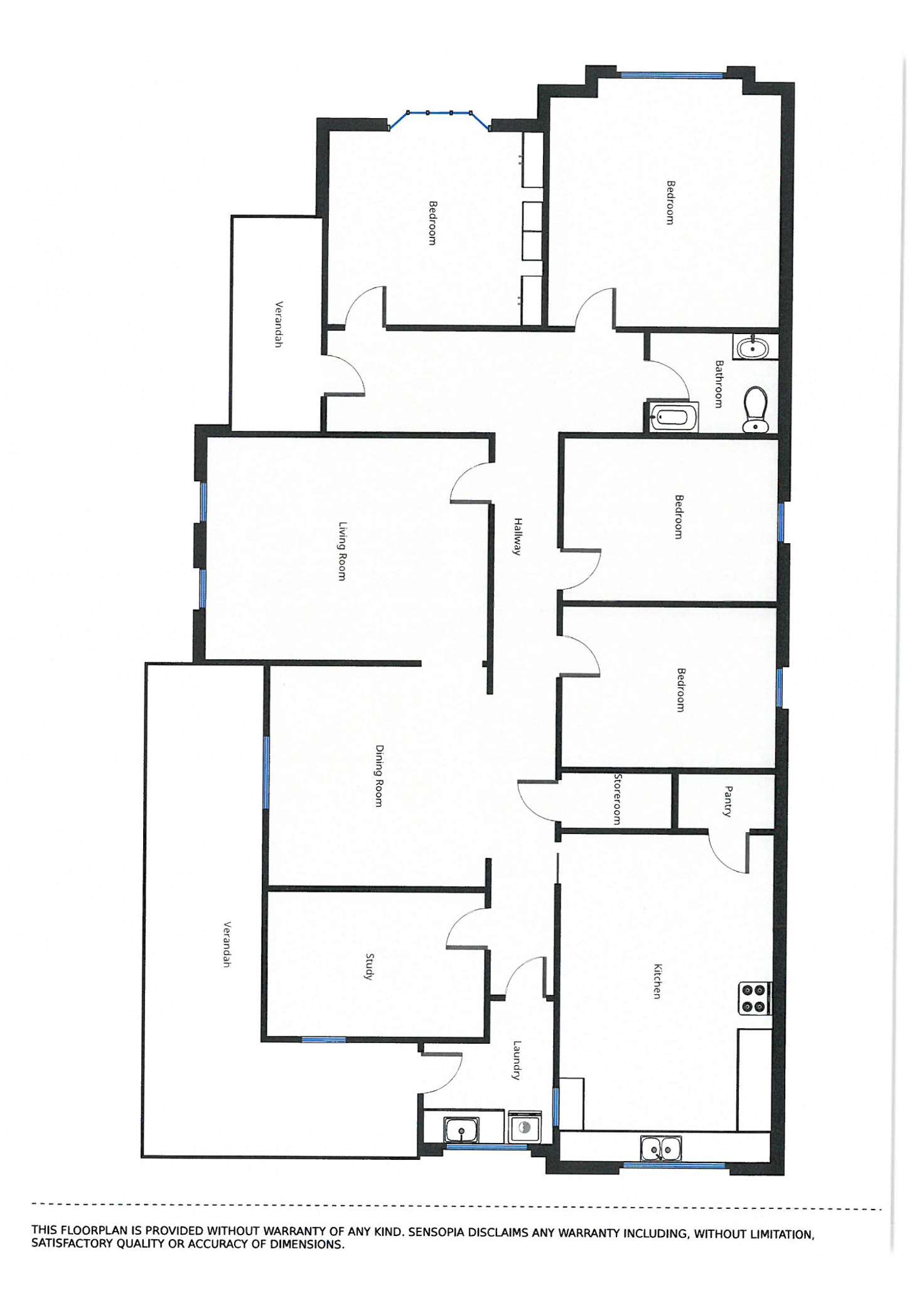 Floorplan of Homely house listing, 27 Skene Street, Stawell VIC 3380