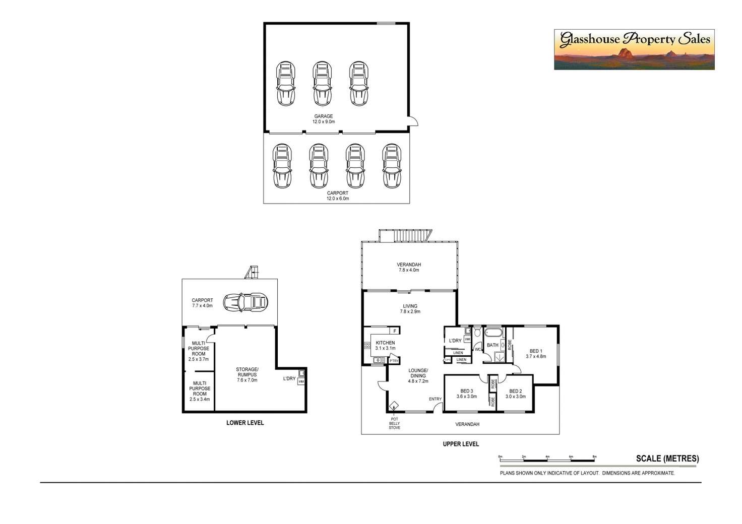 Floorplan of Homely house listing, 40 Peters Road, Glass House Mountains QLD 4518