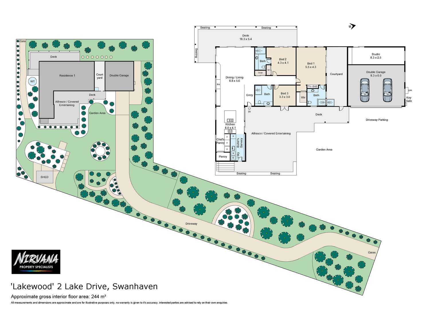 Floorplan of Homely house listing, 2 Lake Drive, Swanhaven NSW 2540