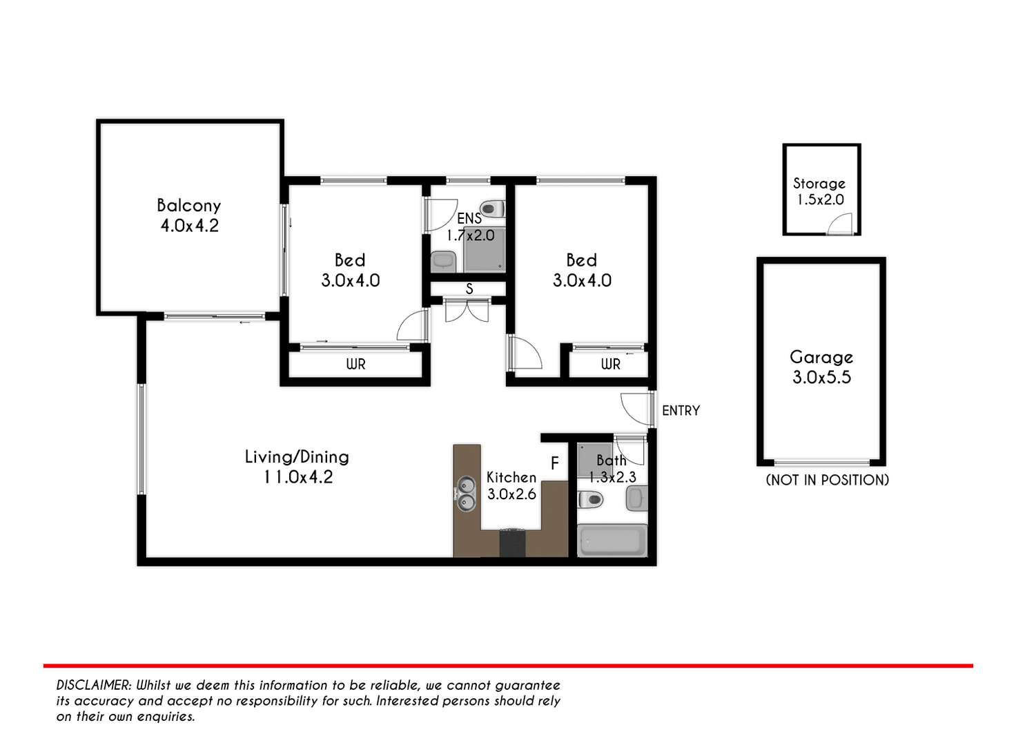 Floorplan of Homely apartment listing, 10/24 smythe street, Merrylands NSW 2160