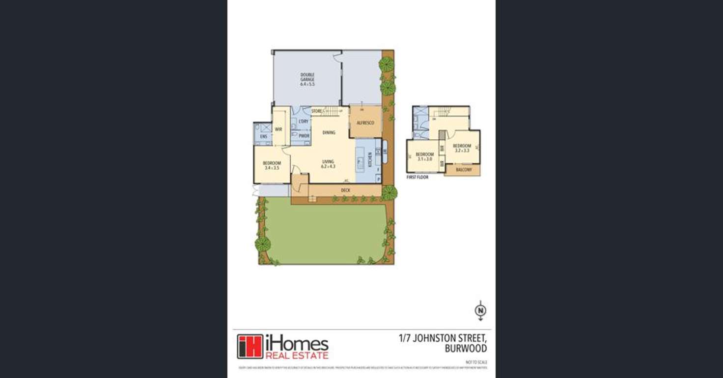Floorplan of Homely house listing, 1/7 Johnston Street, Burwood VIC 3125