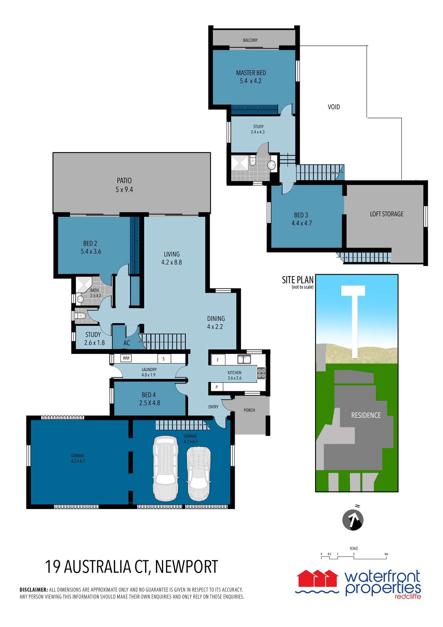 Floorplan of Homely house listing, 19 AUSTRALIA COURT, Newport QLD 4020