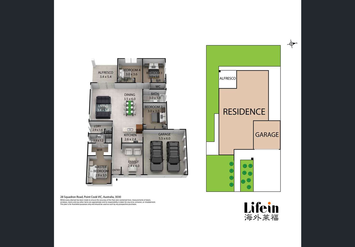Floorplan of Homely house listing, 28 Squadron Road, Point Cook VIC 3030