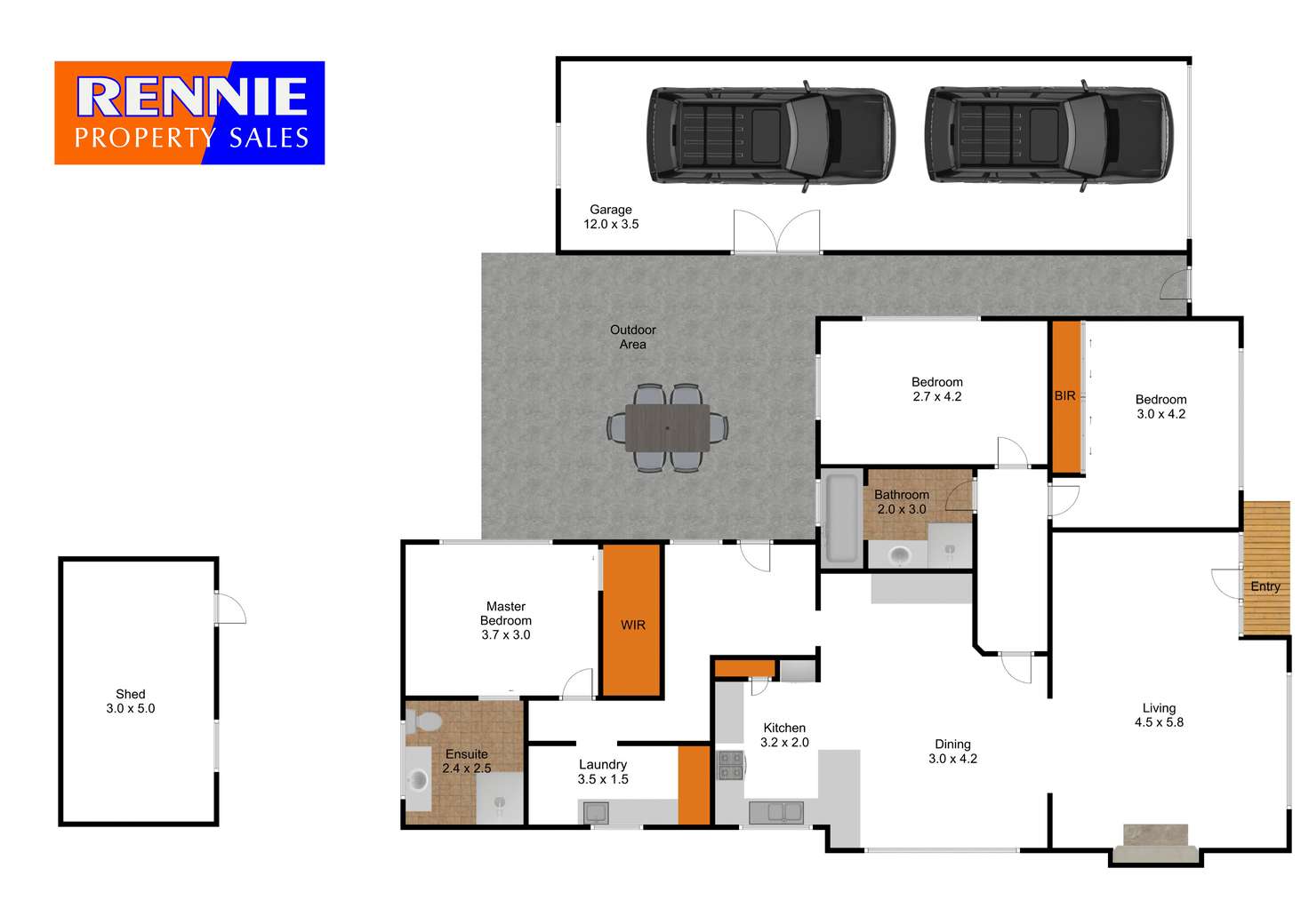 Floorplan of Homely house listing, 32 Avondale Road, Morwell VIC 3840