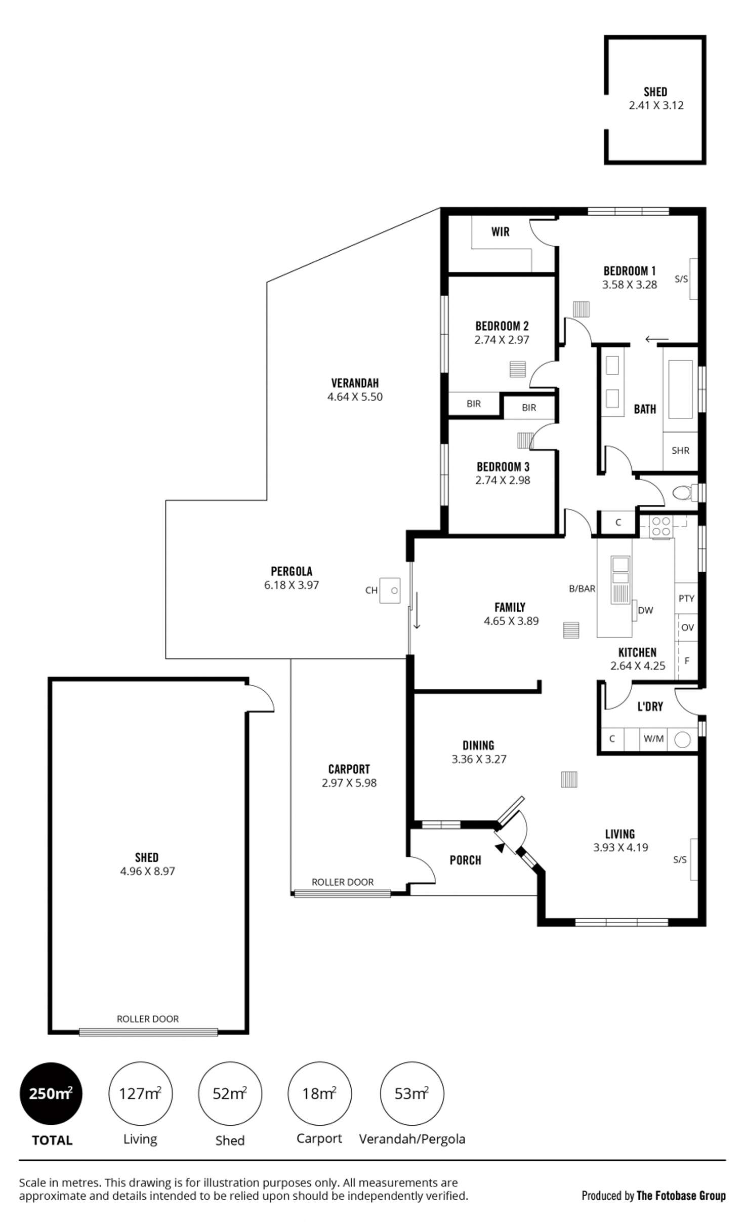 Floorplan of Homely house listing, 8 Sandalwood Court, Salisbury Heights SA 5109