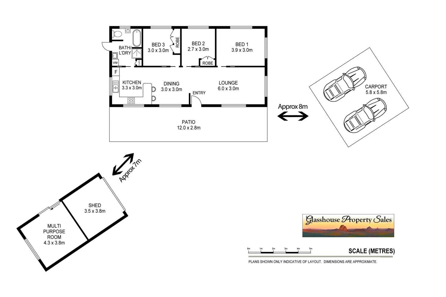 Floorplan of Homely house listing, 60 Paget Street, Mooloolah Valley QLD 4553