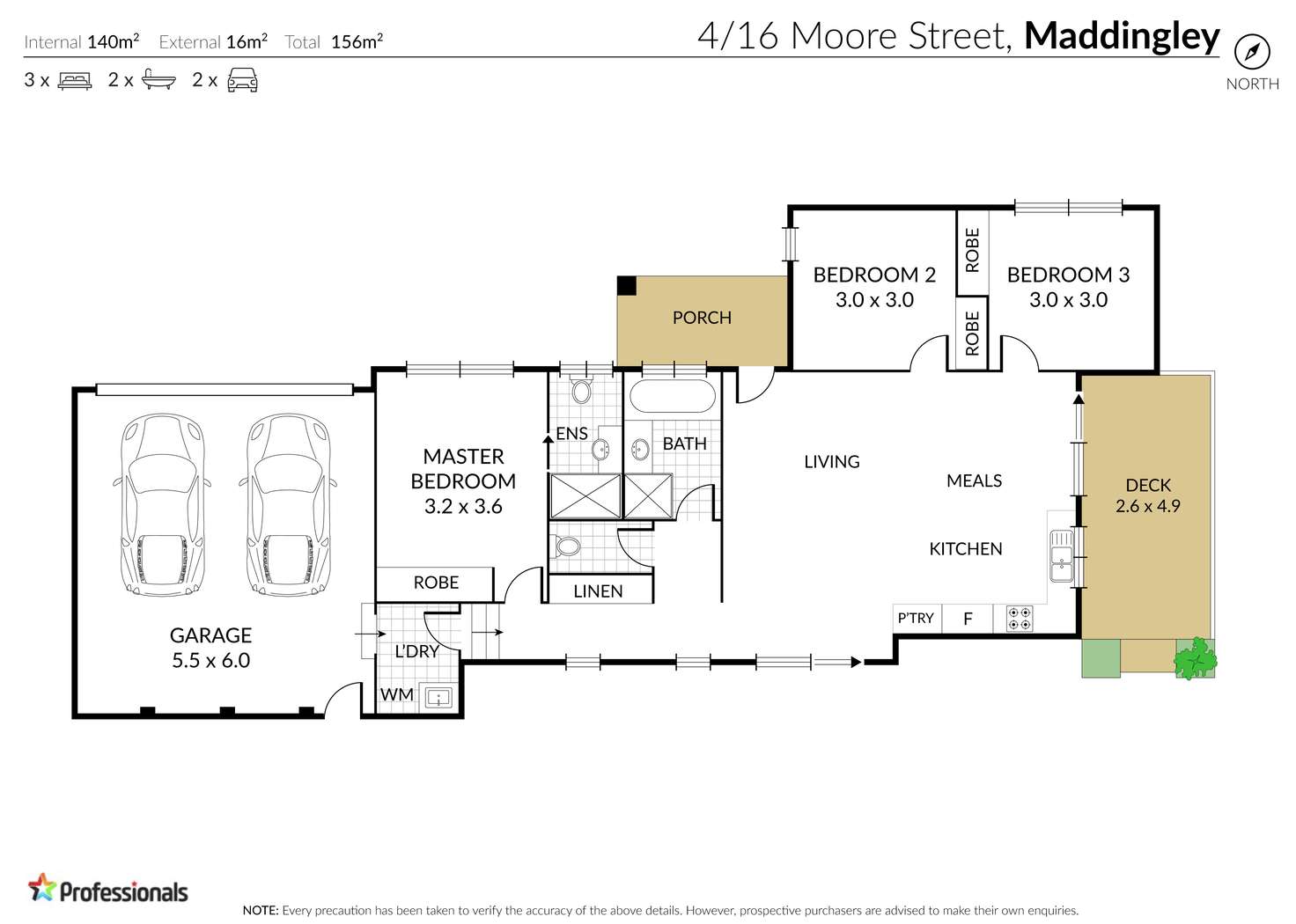 Floorplan of Homely unit listing, 4/16 Moore Street, Maddingley VIC 3340