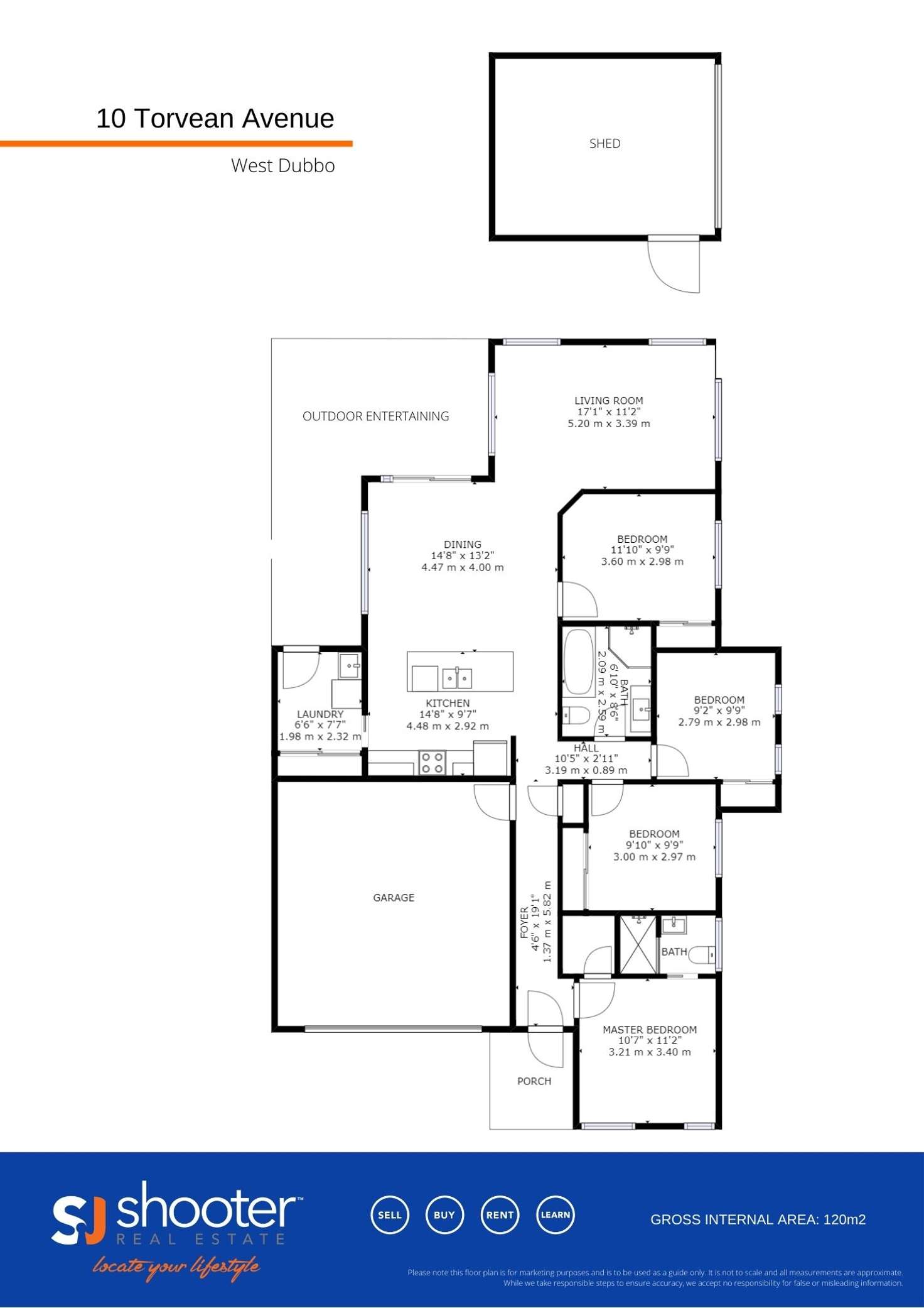 Floorplan of Homely house listing, 10 Torvean Avenue, Dubbo NSW 2830