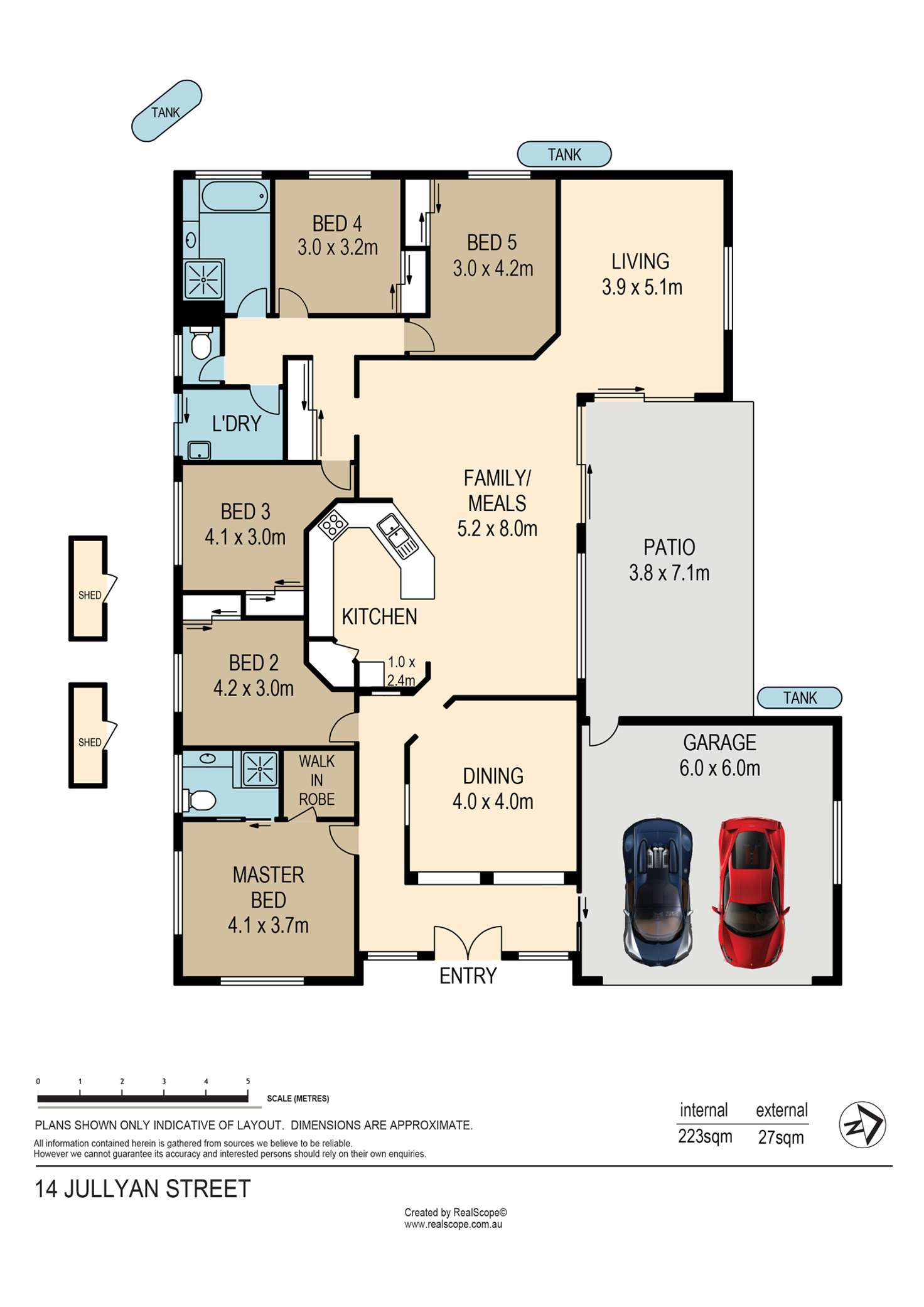 Floorplan of Homely house listing, 14 Jullyan Street, Albany Creek QLD 4035