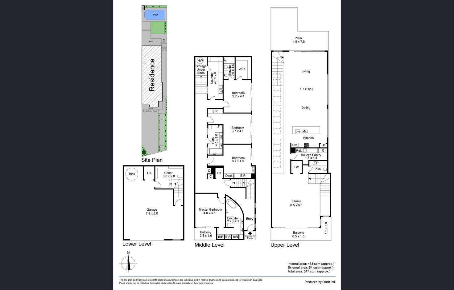 Floorplan of Homely house listing, 31A Park Crescent, Aberfeldie VIC 3040