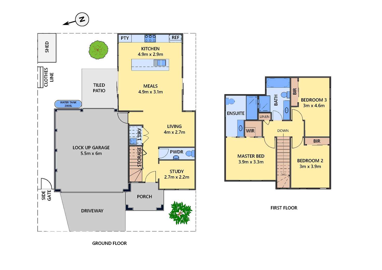 Floorplan of Homely townhouse listing, 31a Longbrae Avenue, Forest Hill VIC 3131