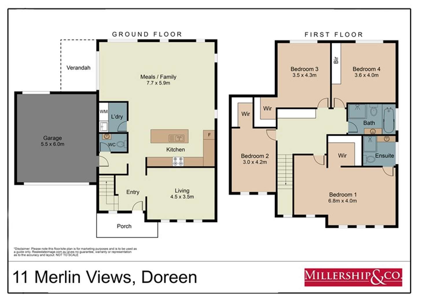 Floorplan of Homely house listing, 11 Merlin Views, Doreen VIC 3754