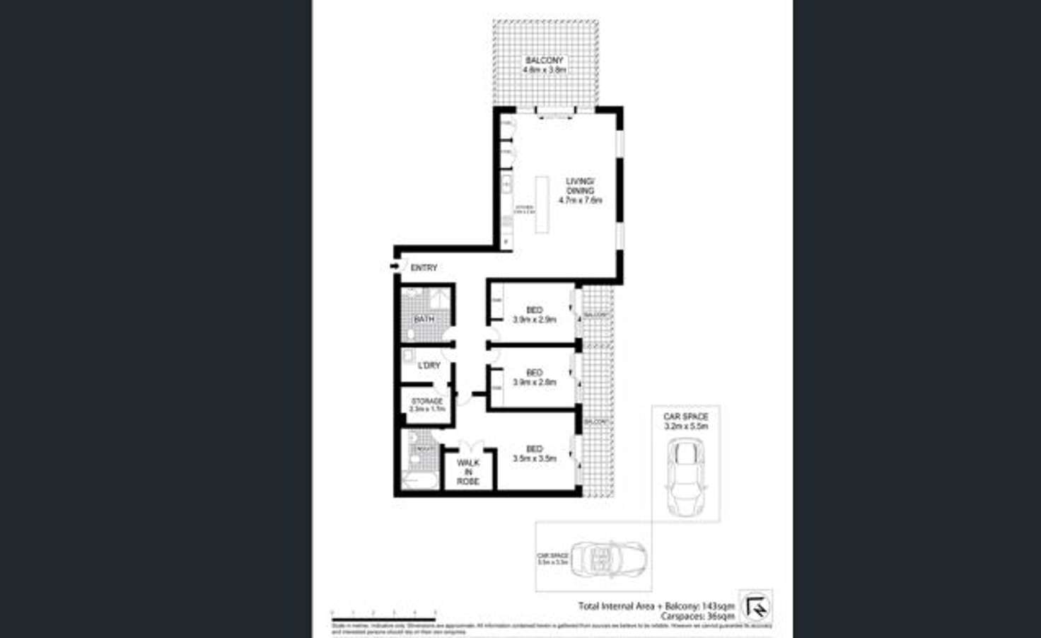 Floorplan of Homely apartment listing, 101/26 Marsh Street, Wolli Creek NSW 2205