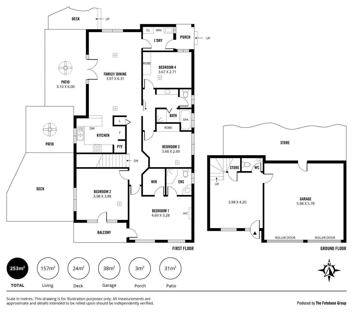 Floorplan of Homely house listing, 1/4 Mccann Place, Greenwith SA 5125