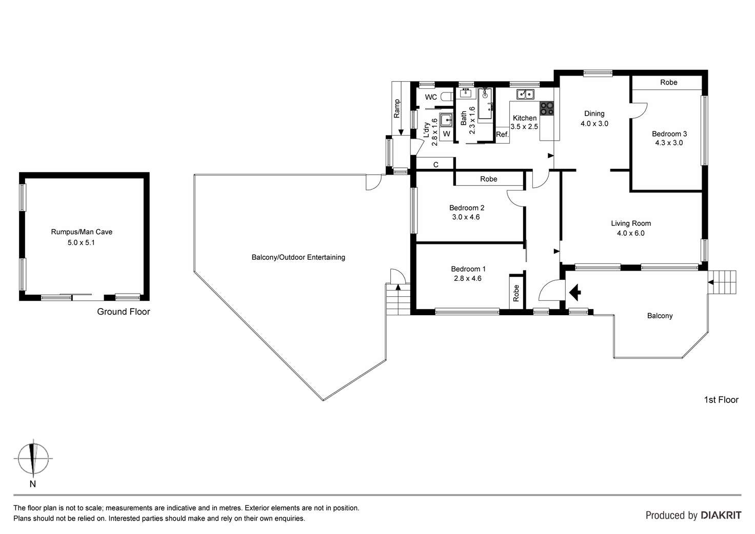 Floorplan of Homely house listing, 30 Pelissier Street, Somerset TAS 7322