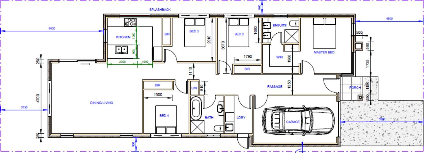 Floorplan of Homely house listing, 154/3 Cortina Ave, Austral NSW 2179