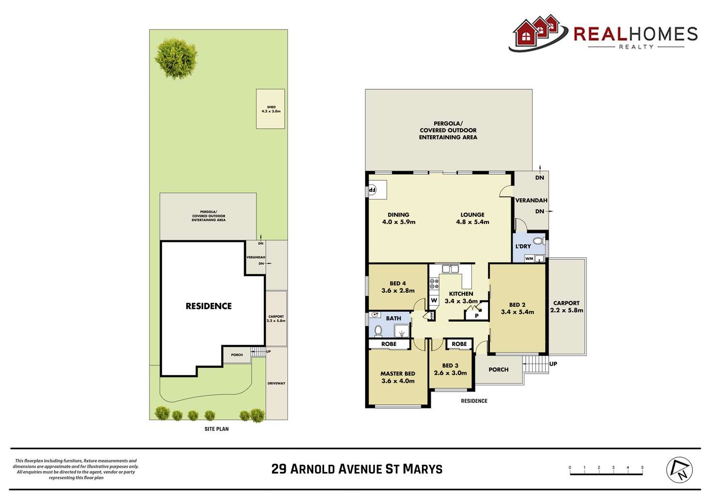 Floorplan of Homely house listing, 29 Arnold Avenue, St Marys NSW 2760