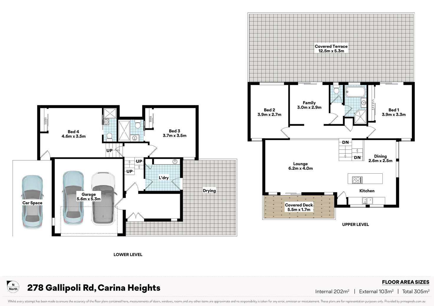 Floorplan of Homely house listing, 278 Gallipoli Road, Carina Heights QLD 4152