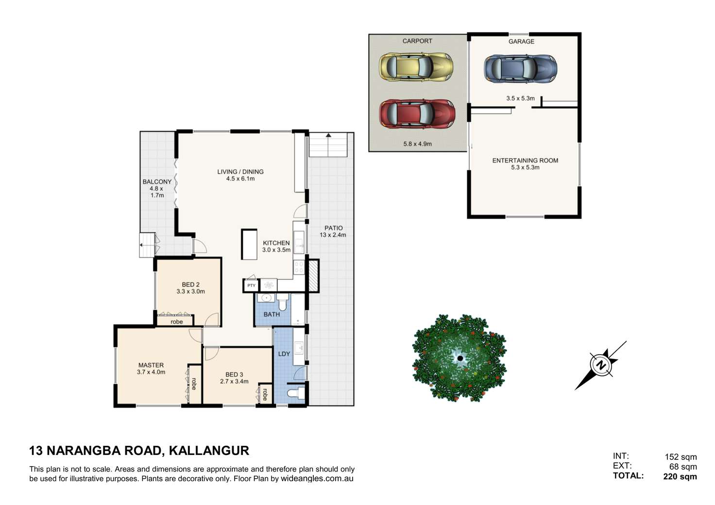 Floorplan of Homely house listing, 13 Narangba Road, Kallangur QLD 4503