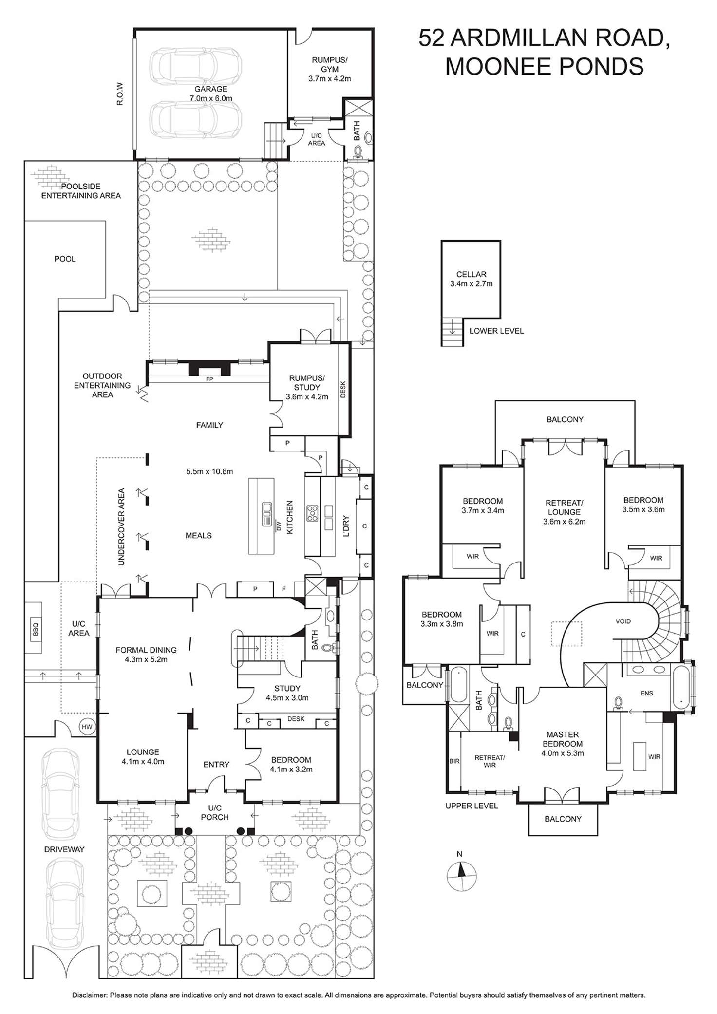 Floorplan of Homely house listing, 52 Ardmillan Road, Moonee Ponds VIC 3039