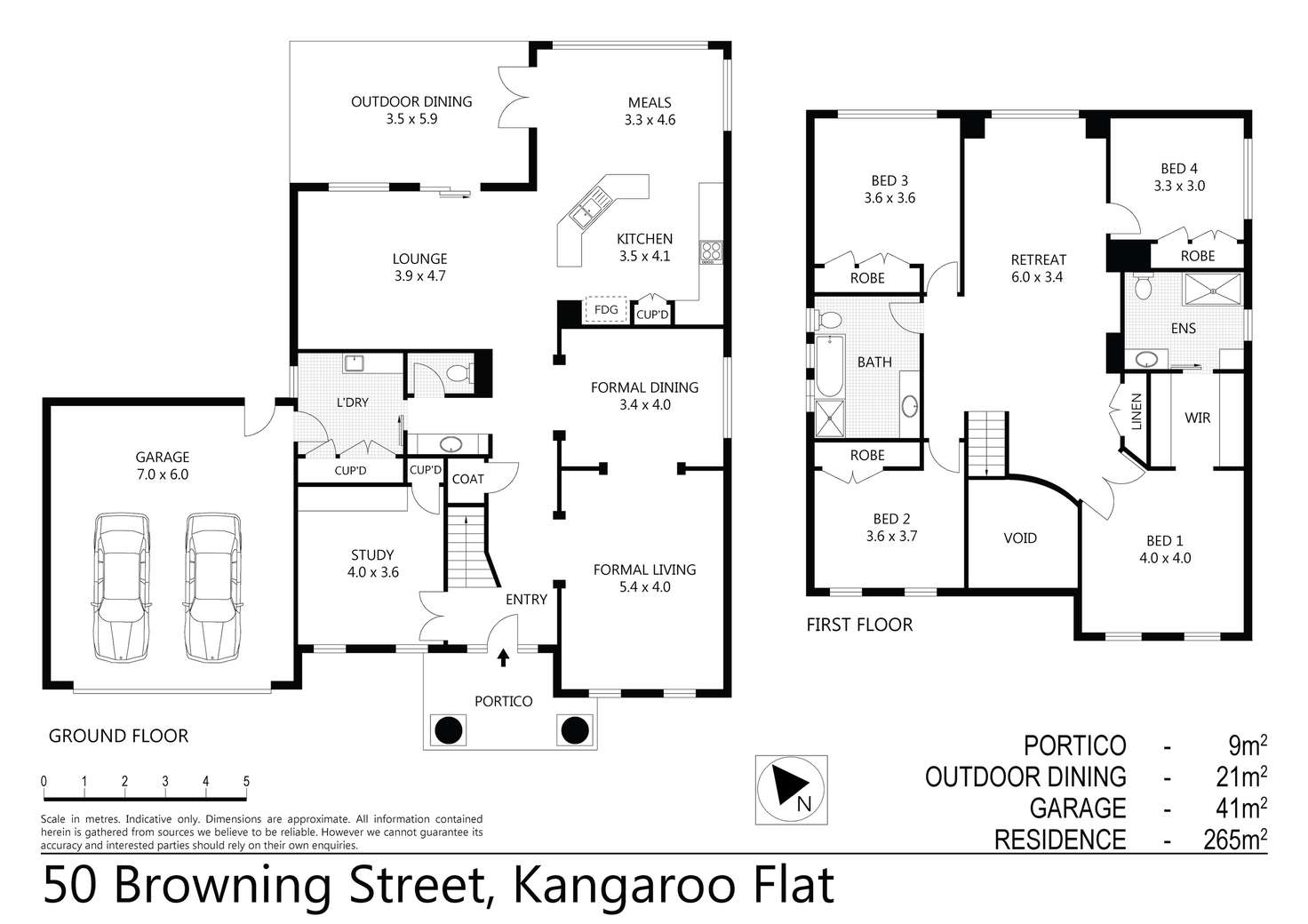 Floorplan of Homely house listing, 50 Browning Street, Kangaroo Flat VIC 3555