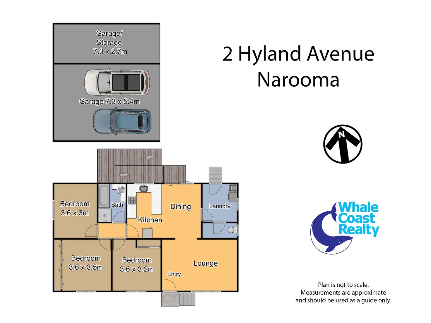 Floorplan of Homely house listing, 2 Hyland Avenue, Narooma NSW 2546