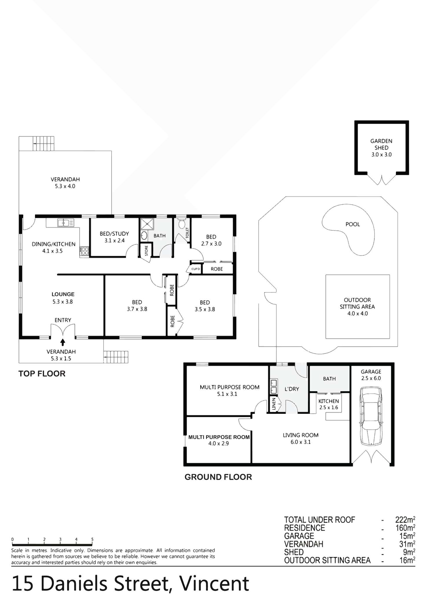 Floorplan of Homely house listing, 15 Daniels Street, Vincent QLD 4814