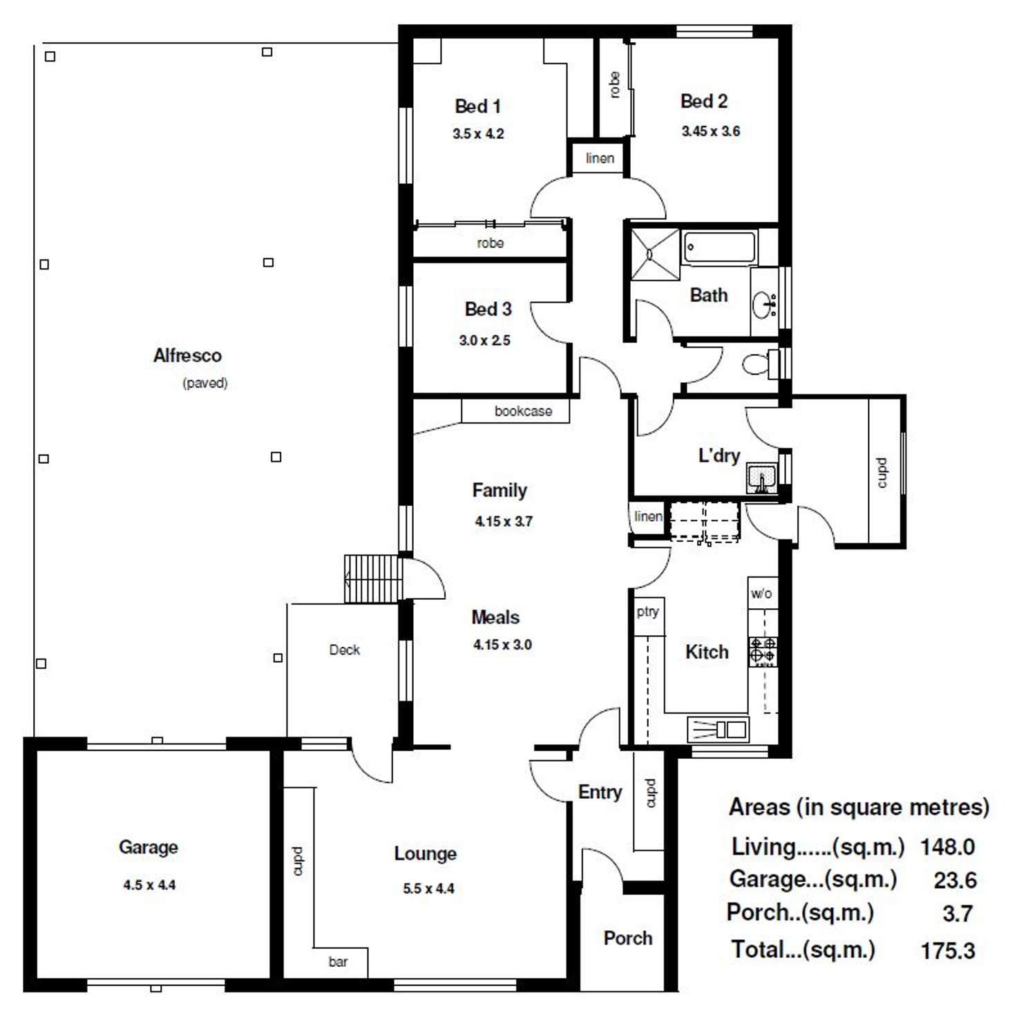 Floorplan of Homely house listing, 22 Classics Avenue, Millicent SA 5280