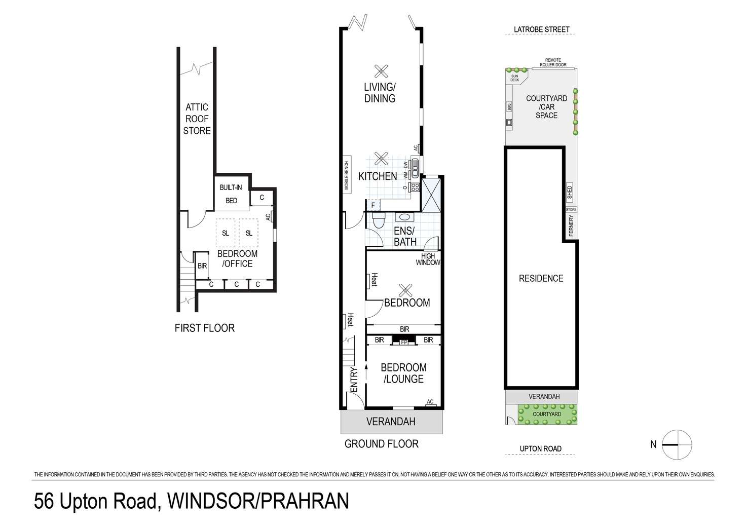 Floorplan of Homely house listing, 56 Upton Road, Windsor VIC 3181