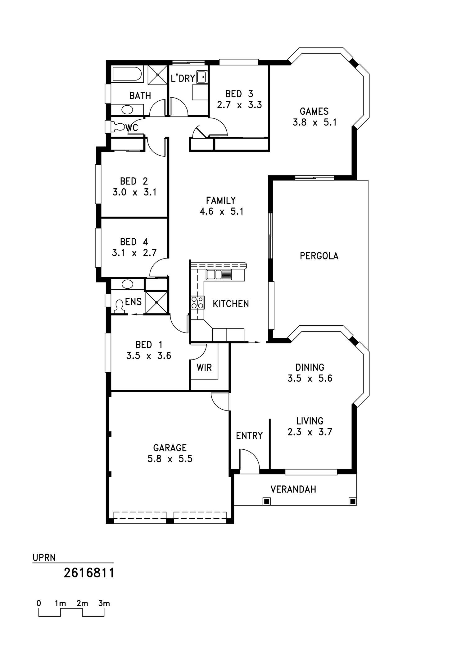 Floorplan of Homely house listing, Address available on request