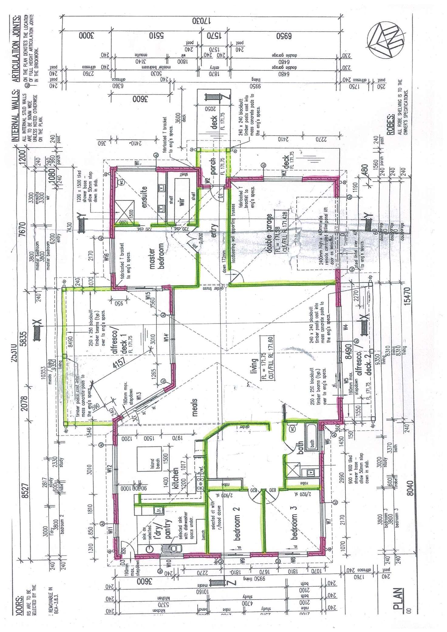 Floorplan of Homely house listing, 2 Morgan Drive, Yea VIC 3717