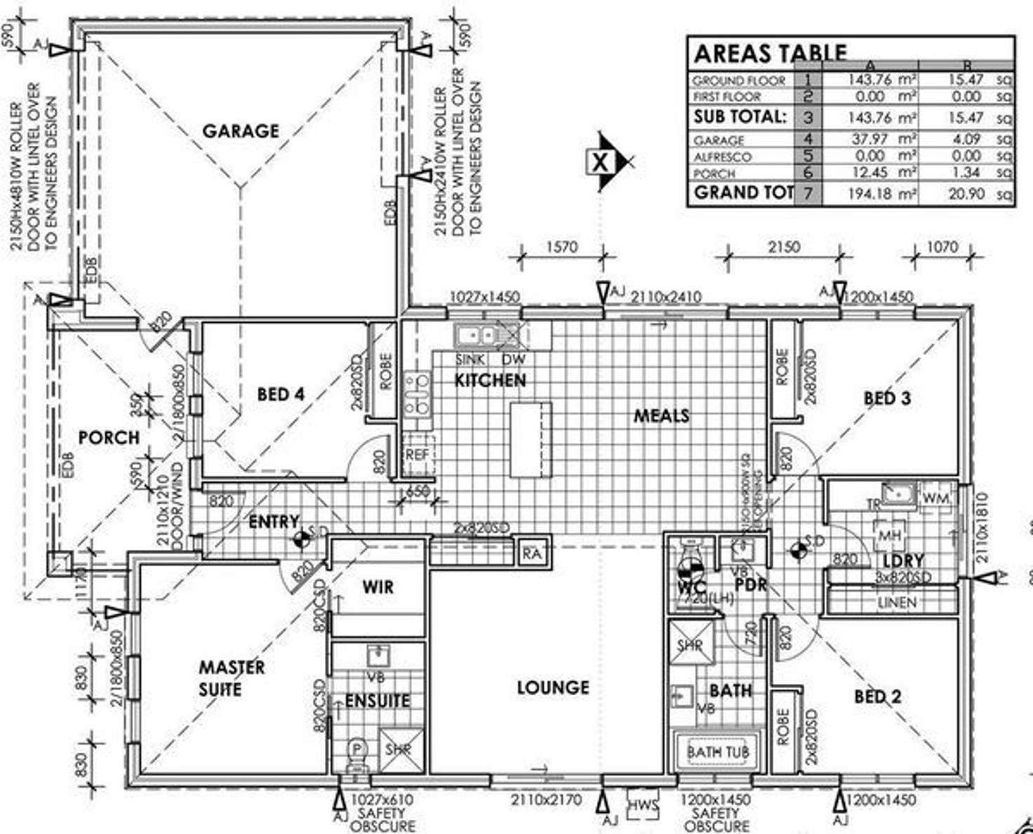 Floorplan of Homely house listing, 4 CORNFLOWER STREET, Pakenham VIC 3810