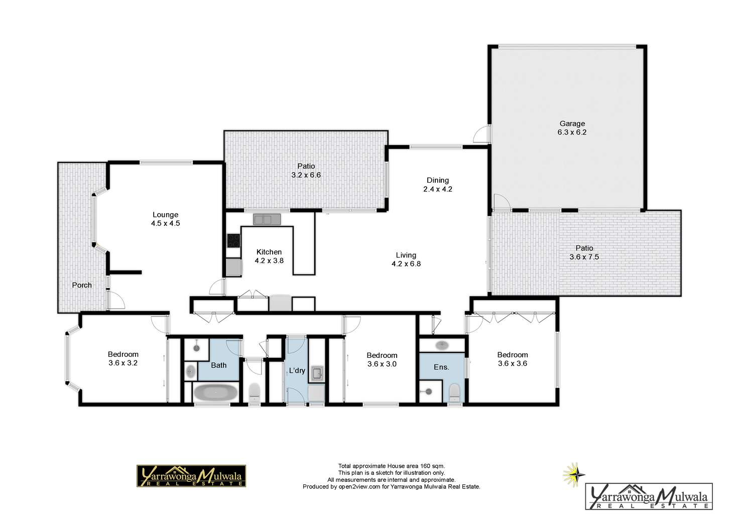 Floorplan of Homely house listing, 29 McNally Street, Yarrawonga VIC 3730