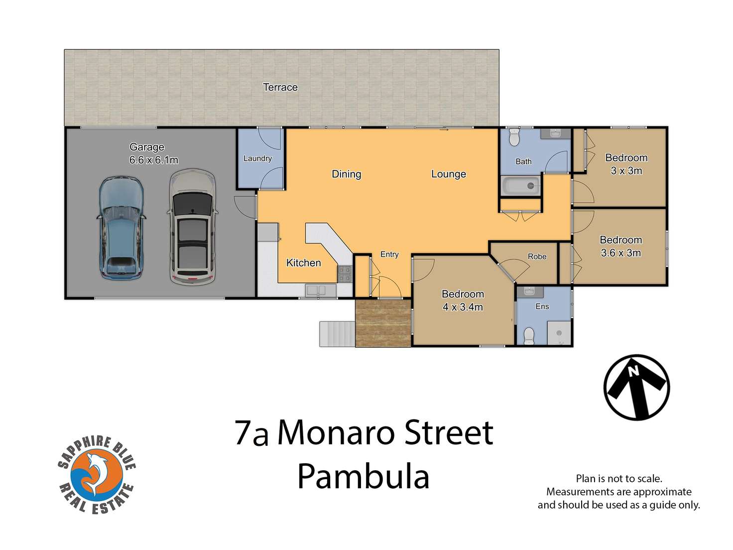 Floorplan of Homely villa listing, 7A Monaro Street, Pambula NSW 2549