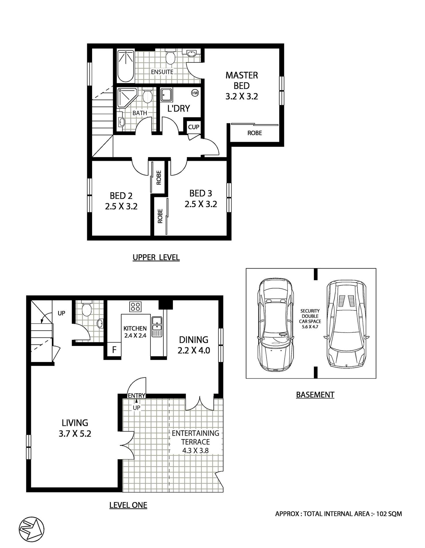 Floorplan of Homely apartment listing, 32/21-23 Norton Street, Leichhardt NSW 2040