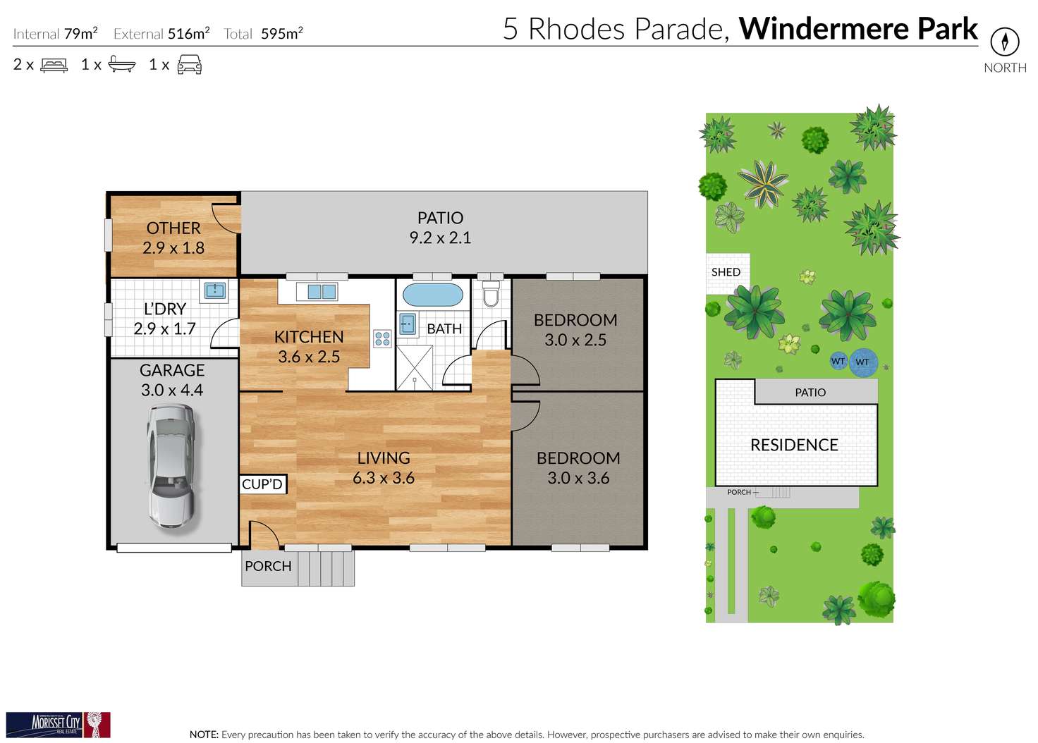 Floorplan of Homely house listing, 5 Rhodes Parade, Windermere Park NSW 2264