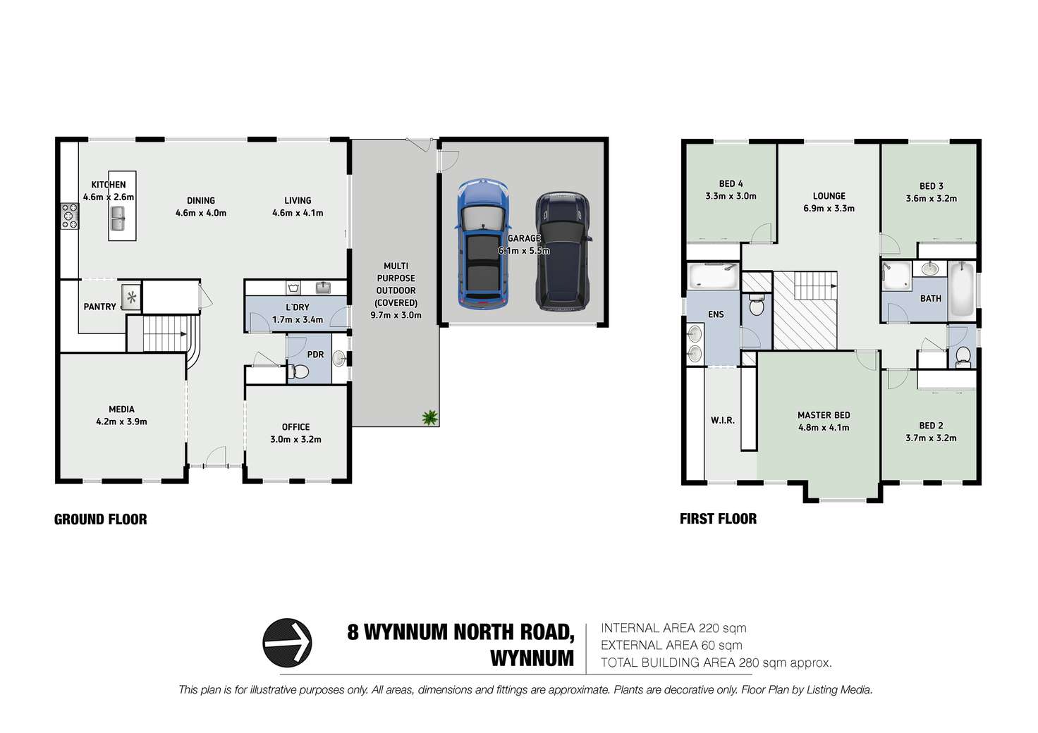 Floorplan of Homely house listing, 8 Wynnum North Road, Wynnum West QLD 4178