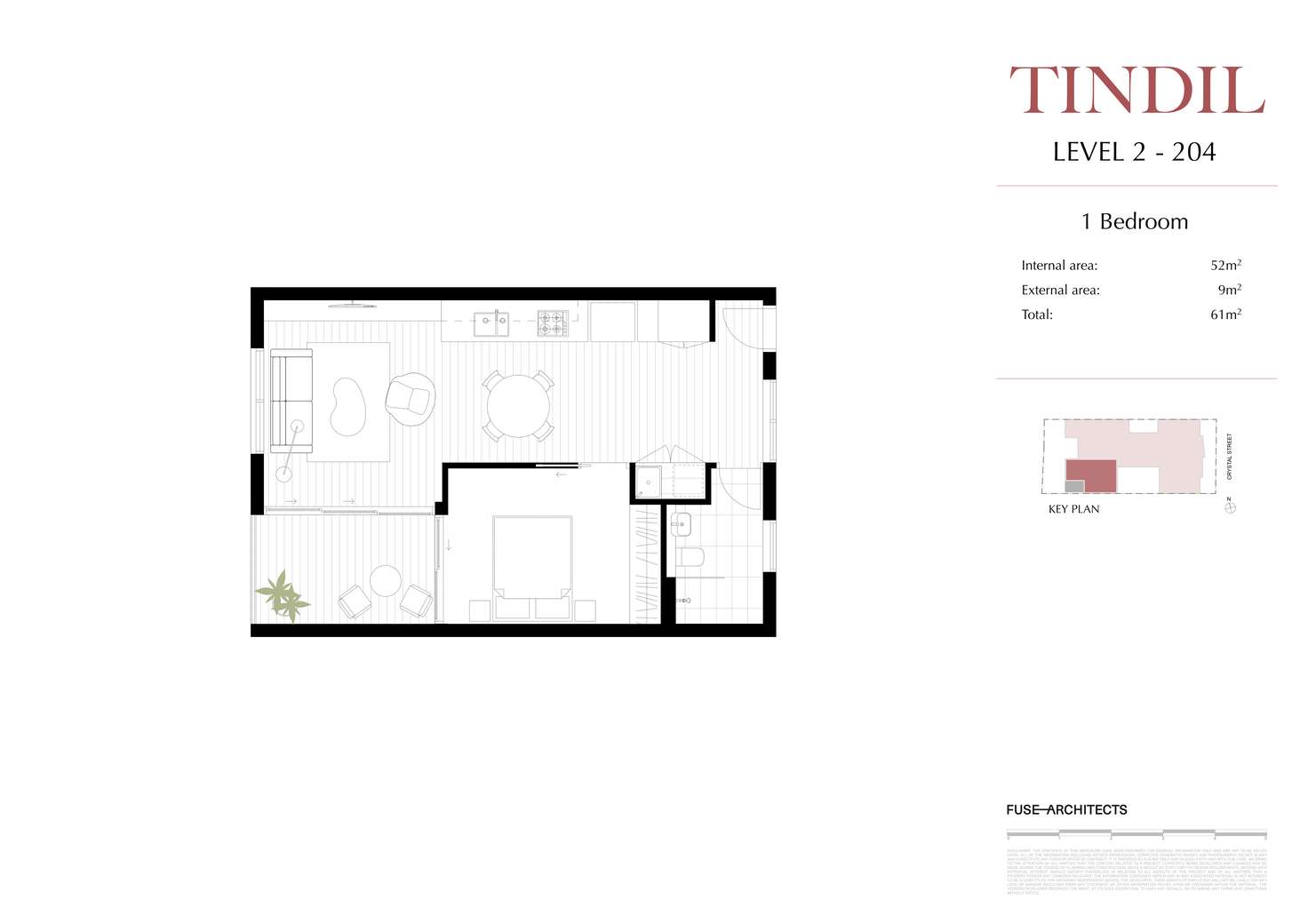Floorplan of Homely apartment listing, 204/122 Crystal Street, Petersham NSW 2049