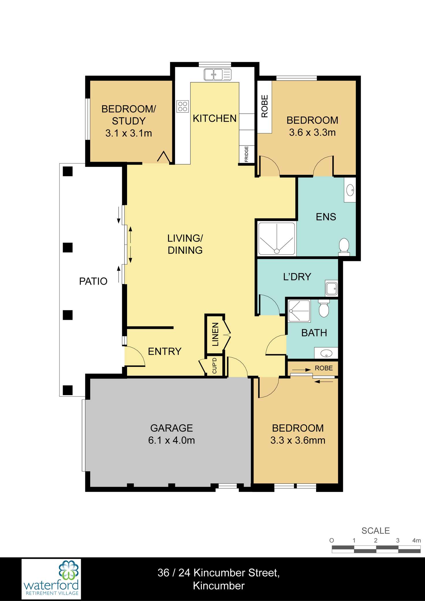 Floorplan of Homely retirement listing, 36/24 Kincumber Street, Kincumber NSW 2251