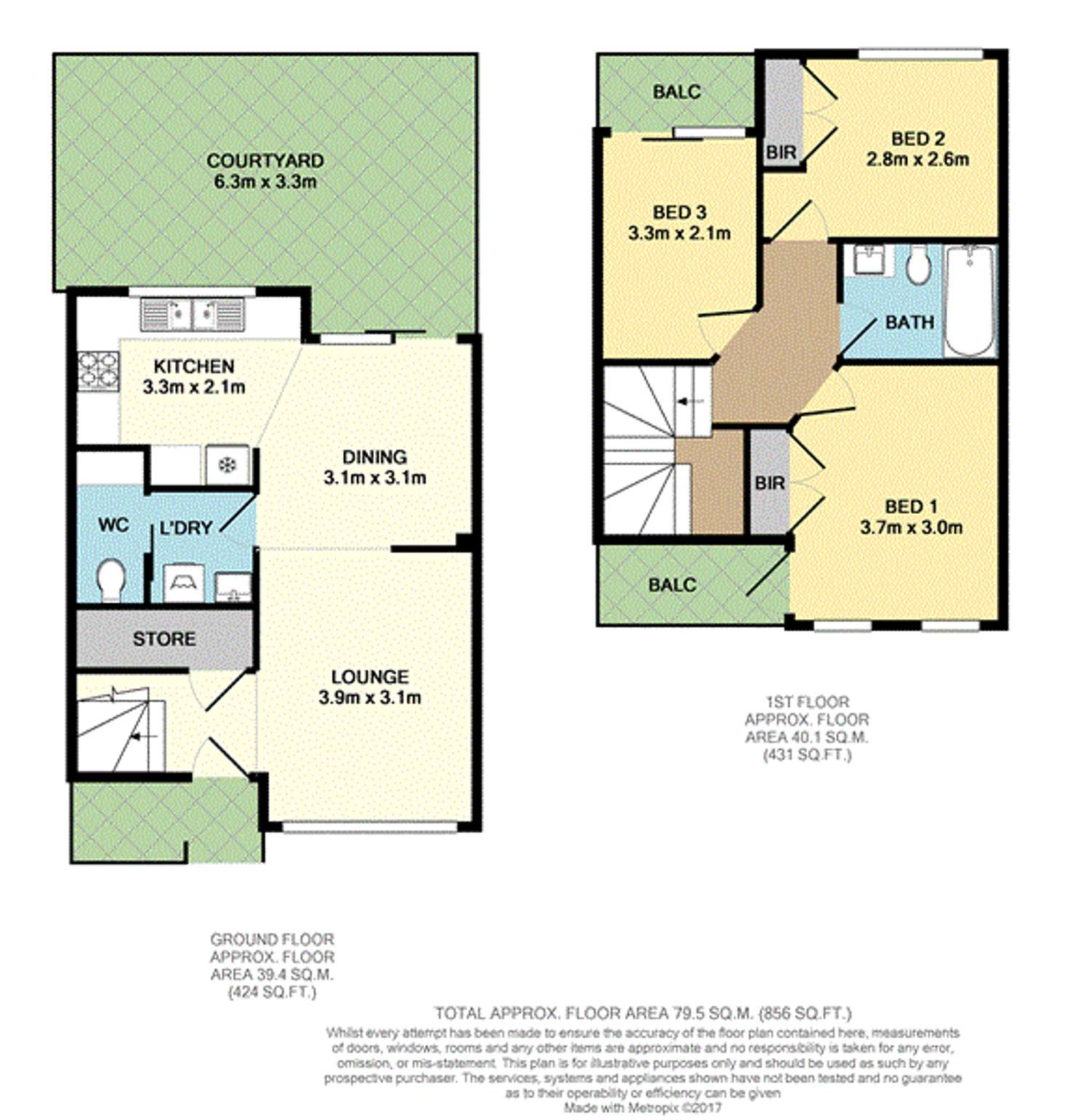 Floorplan of Homely townhouse listing, Address available on request