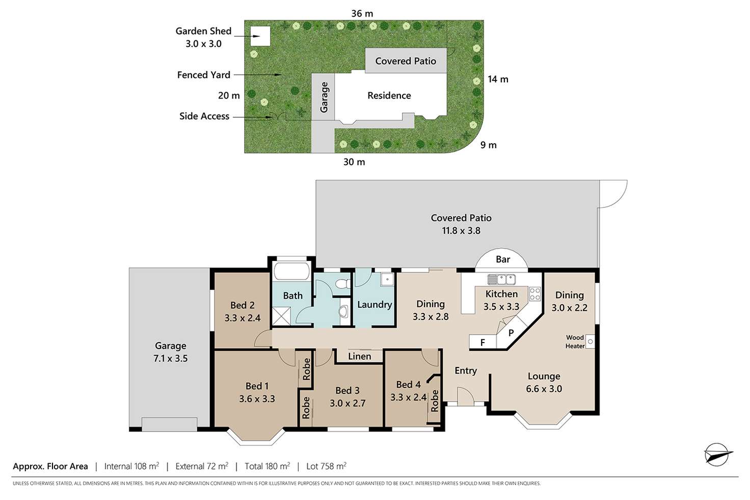 Floorplan of Homely house listing, 66 Conifer Street, Hillcrest QLD 4118