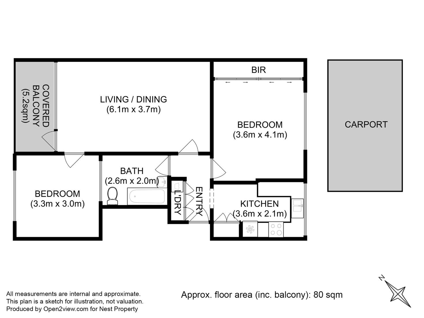 Floorplan of Homely unit listing, 34/482 Sandy Bay Road, Sandy Bay TAS 7005