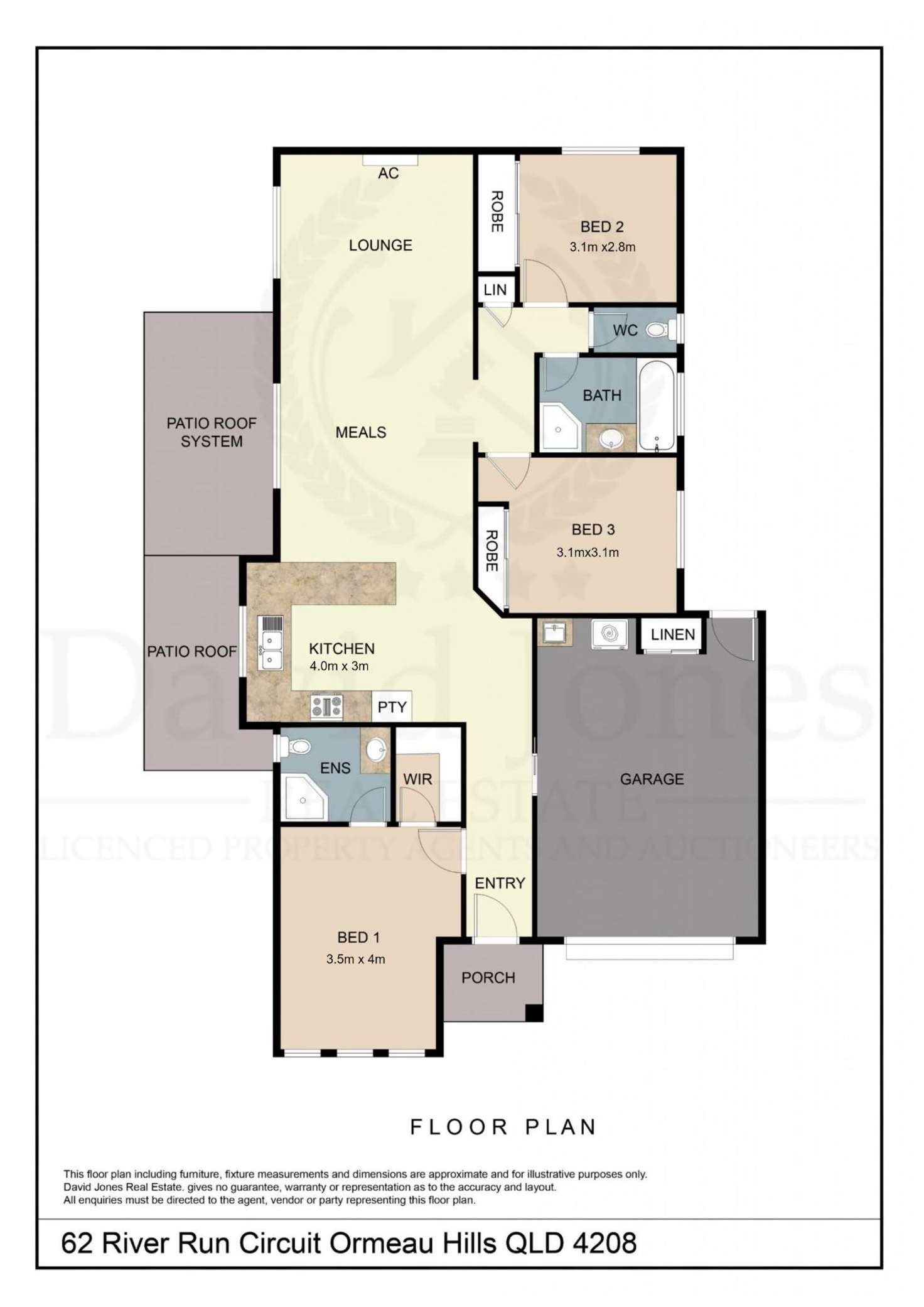 Floorplan of Homely house listing, 62 River Run Circuit, Ormeau Hills QLD 4208