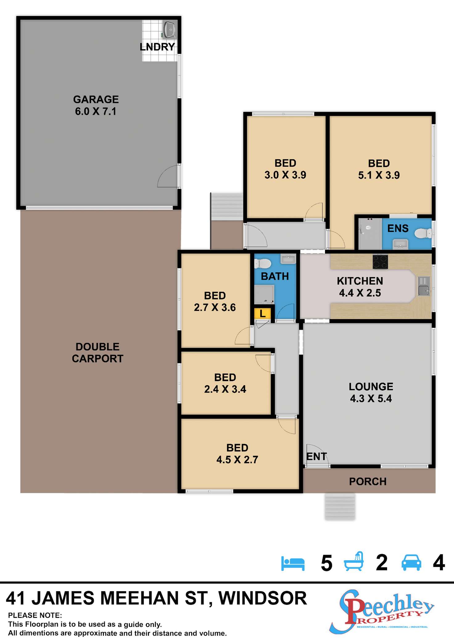 Floorplan of Homely house listing, 41 James Meehan Street, Windsor NSW 2756