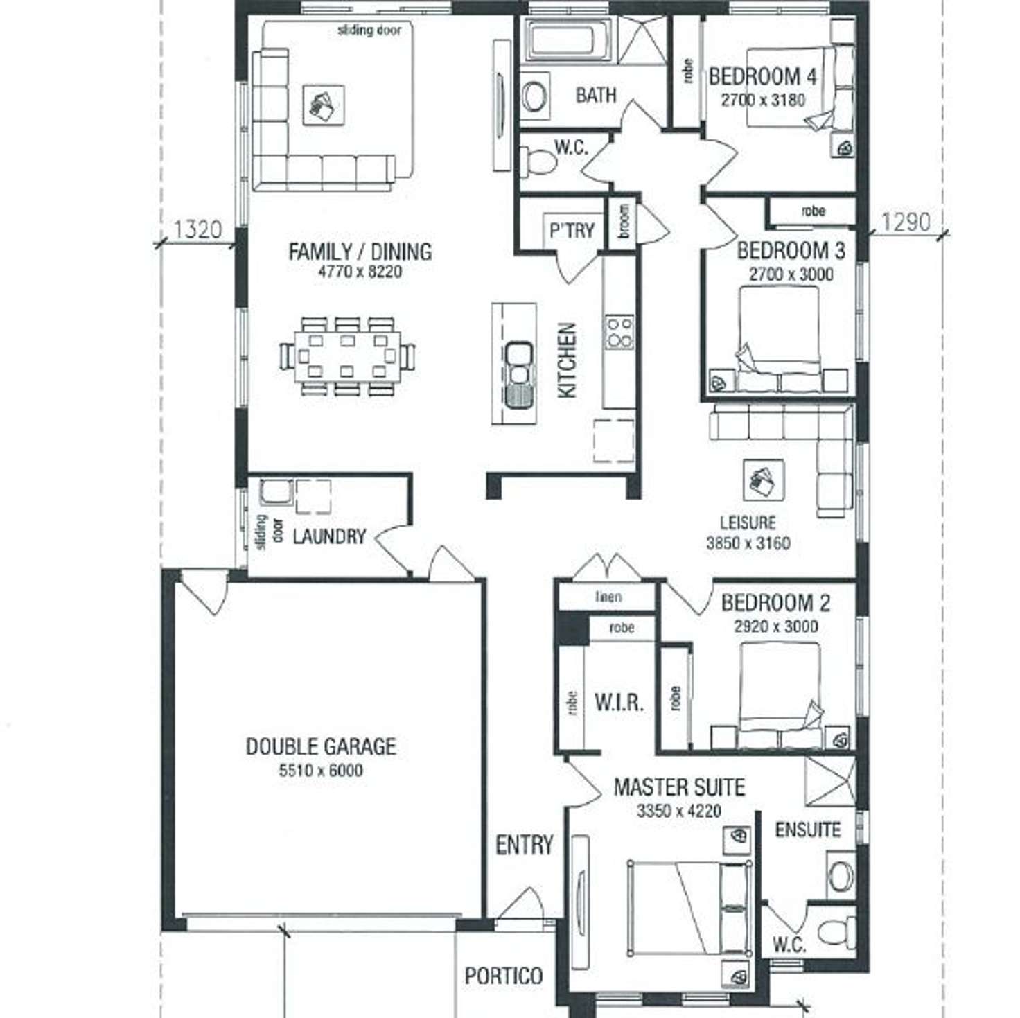 Floorplan of Homely house listing, 96 Latitude Promenade, Truganina VIC 3029
