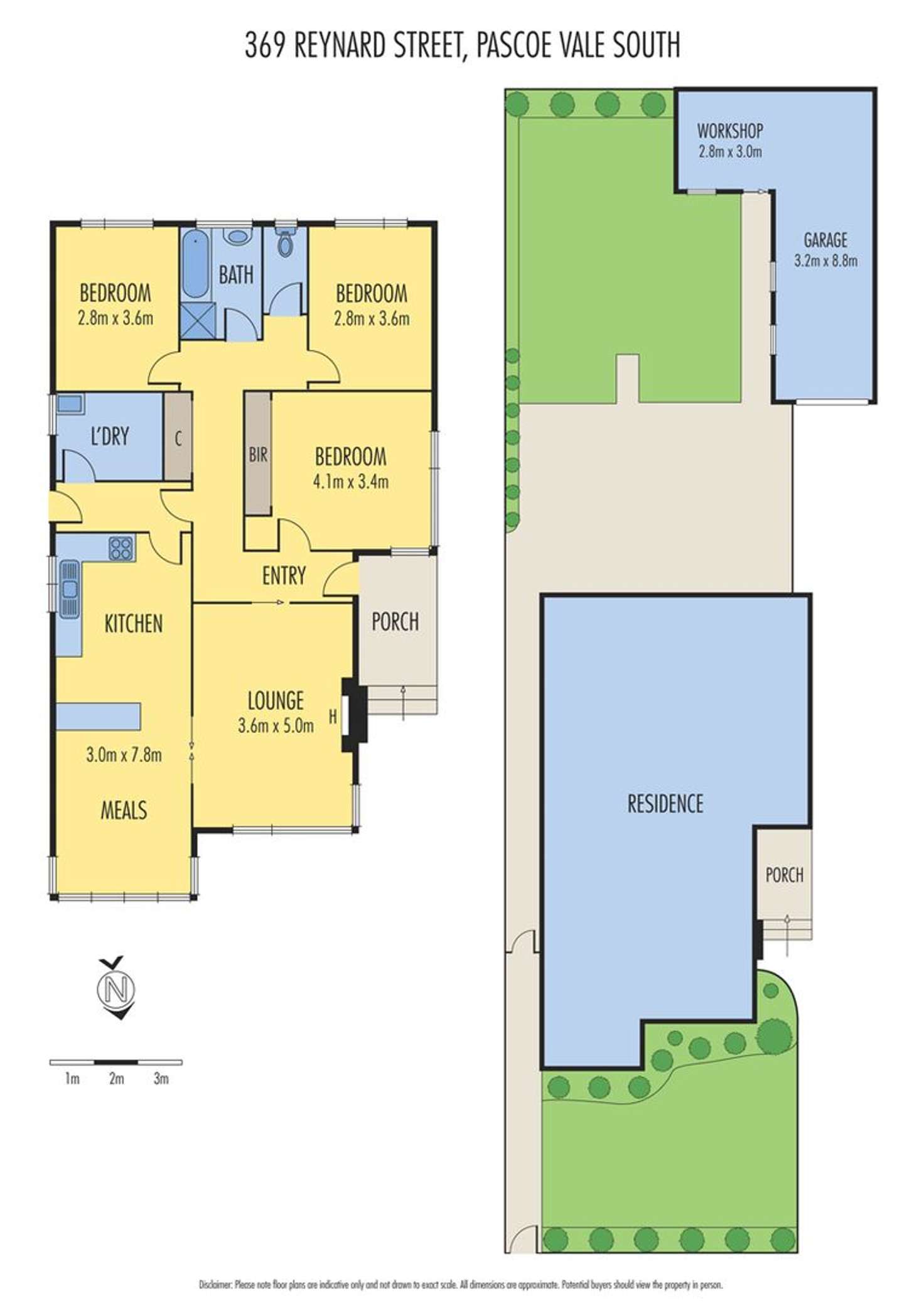 Floorplan of Homely house listing, 369 Reynard Street, Pascoe Vale South VIC 3044