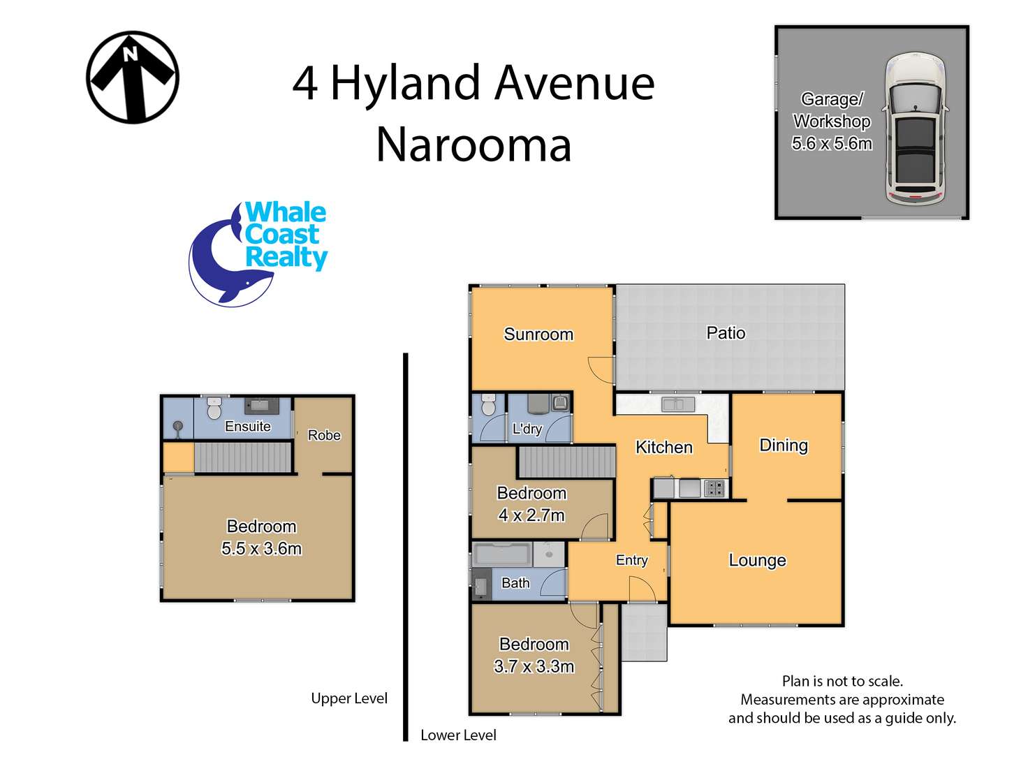 Floorplan of Homely house listing, 4 Hyland Avenue, Narooma NSW 2546