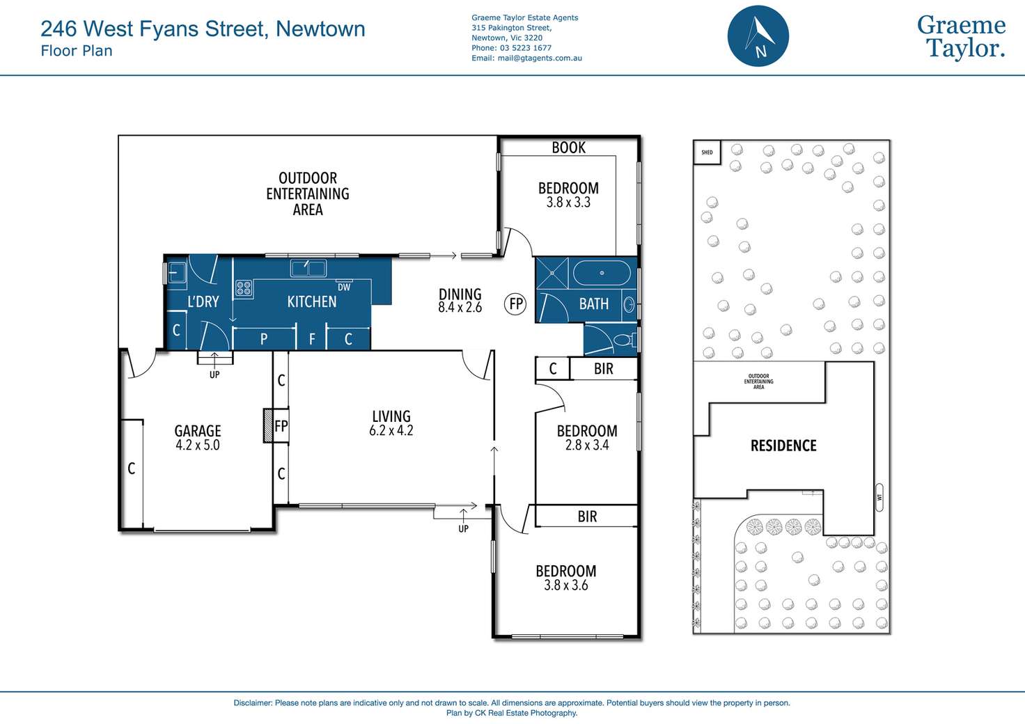 Floorplan of Homely house listing, 246 West Fyans Street, Newtown VIC 3220